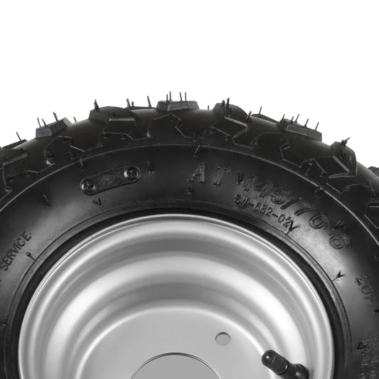 Right Rear Tire for Wood Chipper GS650 and Stump Grinder ( SKU: 110100, 110101, 130200, 130300, 130300R, 130400, 130400Y )