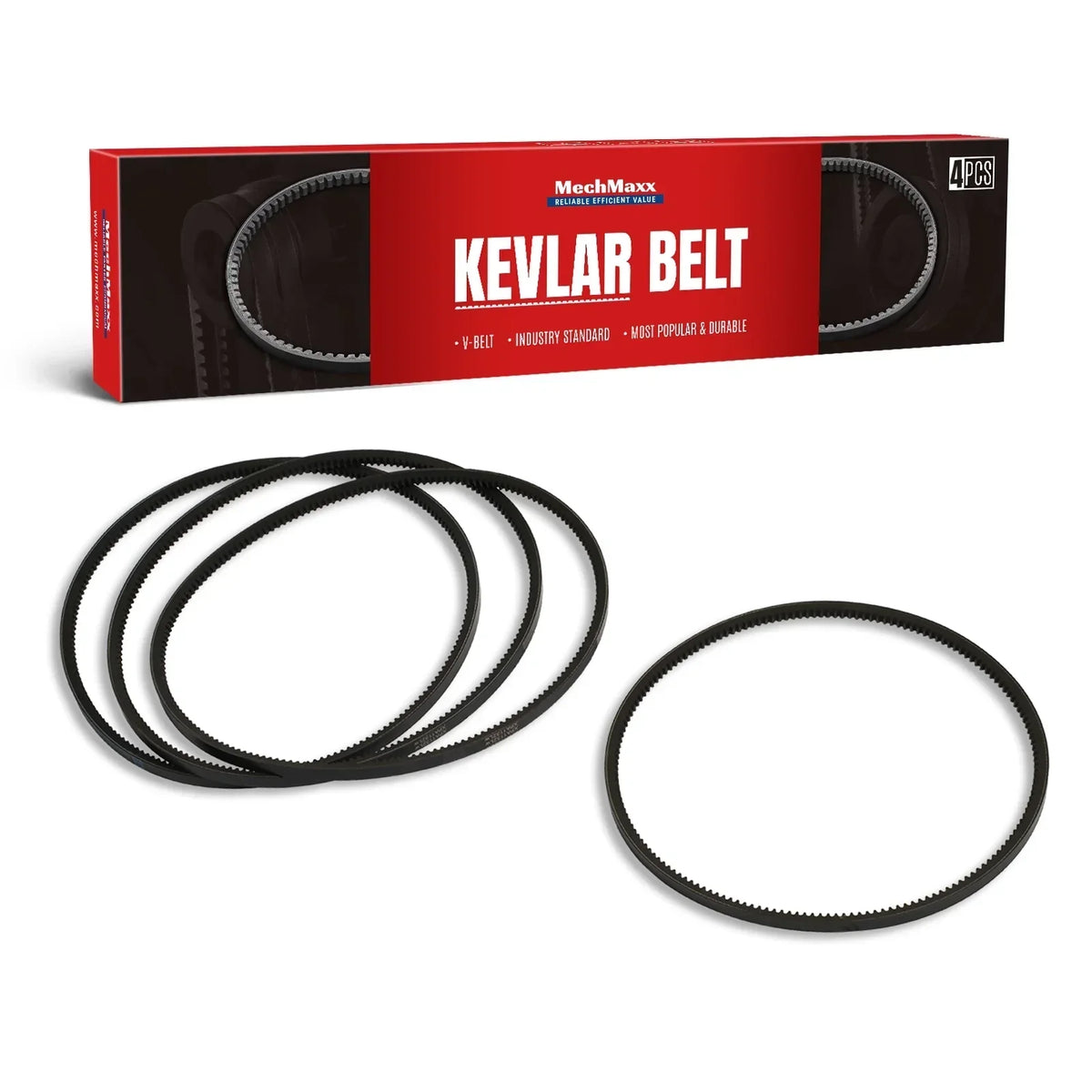 ( 1 Pack / 4 Pcs ) Belt for Wood Chipper DCH7 (SKU: 110700; 110700Y; 110700H)
