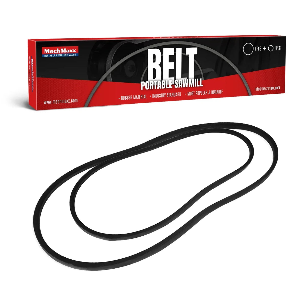 ( 1 Pack / 2 Pcs ) Belt for 22" Portable Sawmill, SM-22 (SKU: 150169; 150169K4; 150320)