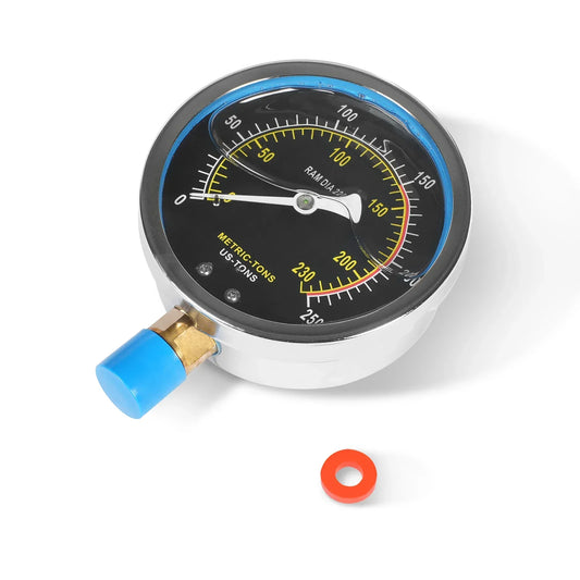 ( 1 Pack / 1 Pcs ) Pressure Gauge for 150T Shop Press (for SKU: 200067)