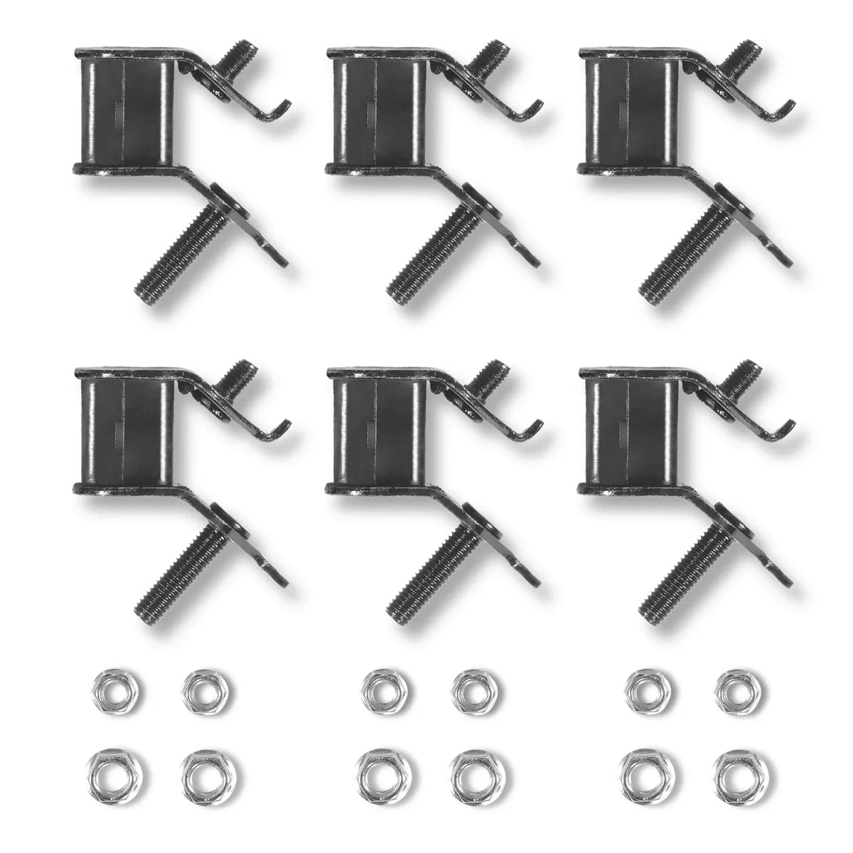 ( 1 Pack / 6 Pcs ) 6 pcs Rubber Mounting Clamps (for SKU: 204002, 204003, 204004, 204006, 204007, 204008, 204010, 204011, 204012)