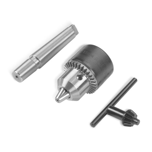 Drill chuck arbor MT2-B16, with Drilling head 1,5 - 13 mm, B16 for SKU: 500003 | Model: 0831V SKU: 500004 | Model: 0831VD SKU: 500005 | Model: 1030V SKU: 500006 | Model: 1030VD