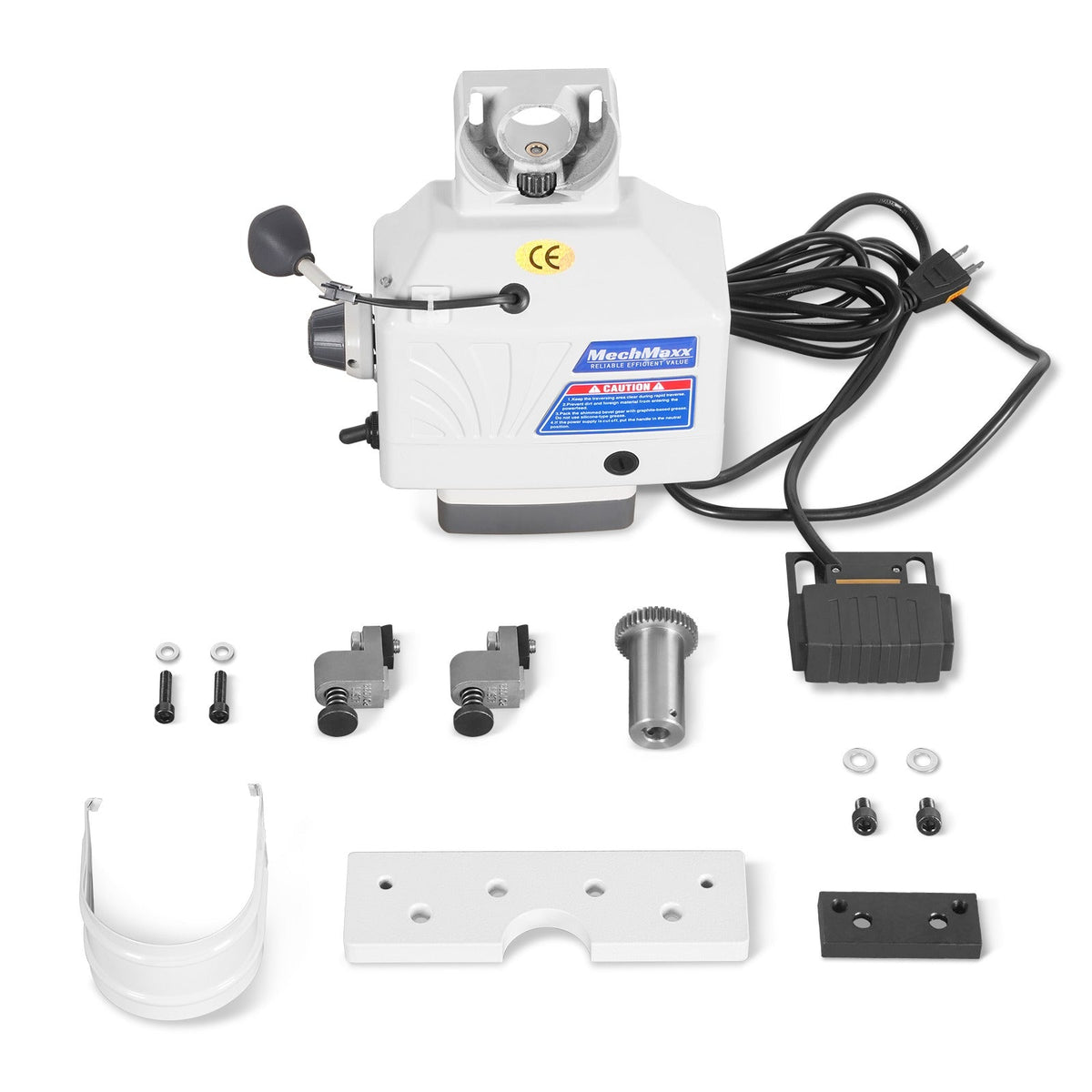 Power Feed for the X axis for SKU: 500204 | Model: VM32L SKU: 500205 | Model: VM32LD
