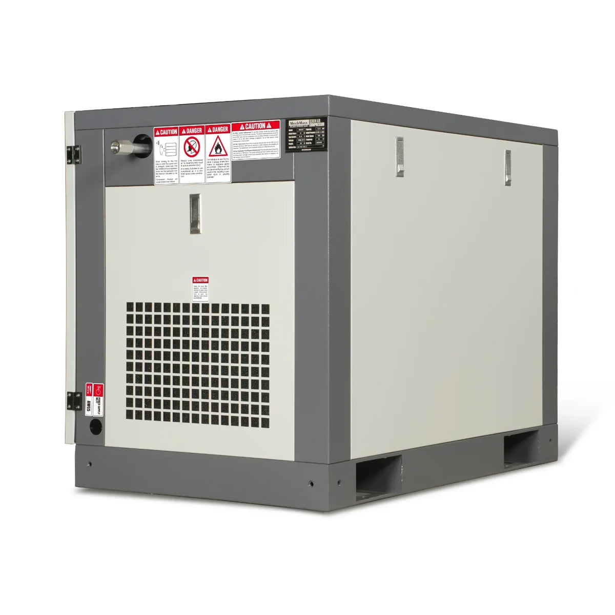 10HP Rotary Screw Air Compressor - 32 CFM, 116 PSI, 460V 3-Phase | Industrial-Grade