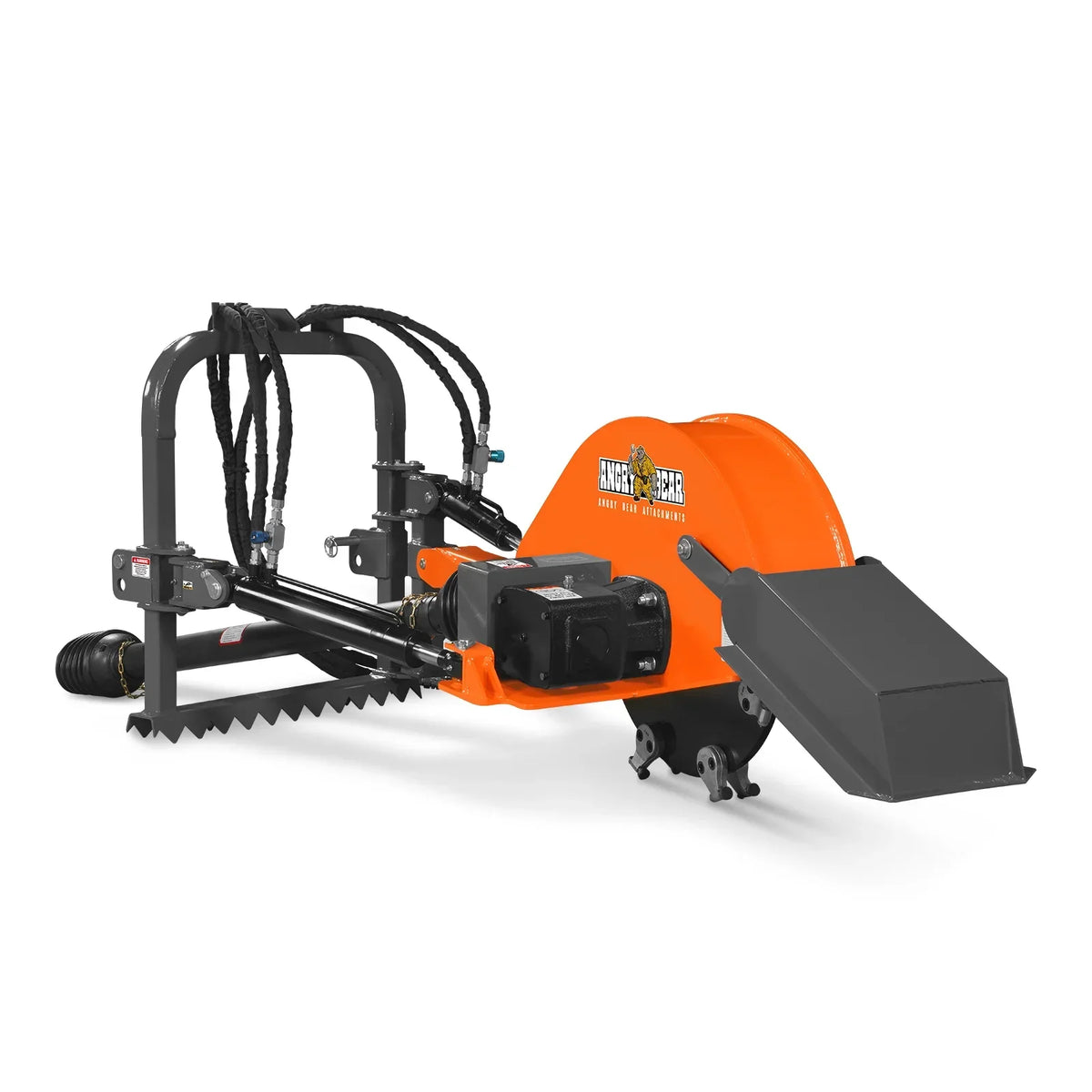 24'' Cutting Wheel Hydraulic Cylinders Stump Grinder, (PTO Shaft Included with Slip Clutch) , 35-60hp, TSG61