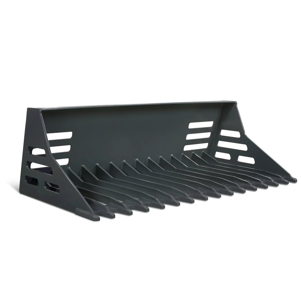44'' Mini Skid Steer Rock Bucket, 25'' Overall Depth