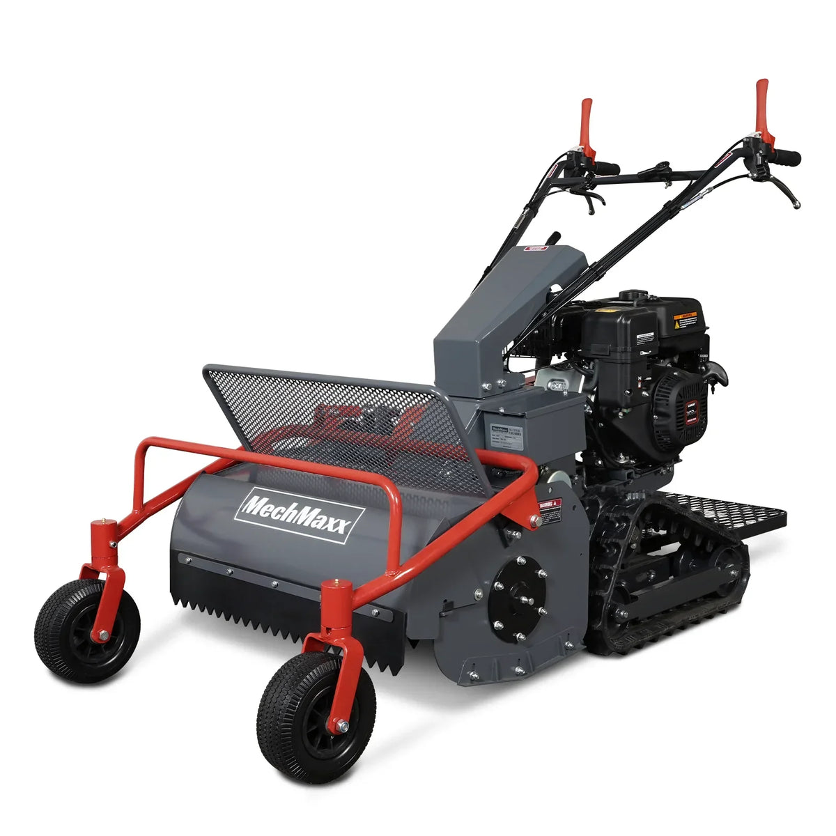27" Walk Behind Flail Mower, 10HP 302cc, Self-Propelled, Tracked, Electric Start, SFM27T