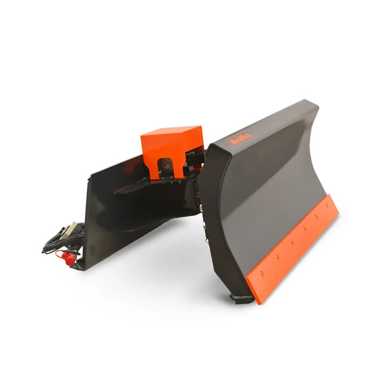 MechMaxx 60" Hydraulic Skid Steer 6 Way Dozer Blade Snow Pusher Attachment, Industrial Series