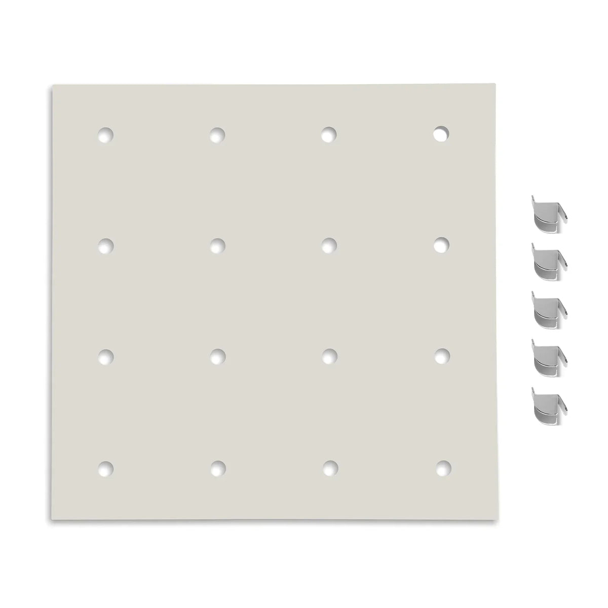 ( 1 Pack / 1 Pcs ) Shelf with 5 Pcs Clips, 210L Cabinet, White (for SKU:203012W, 203013W)