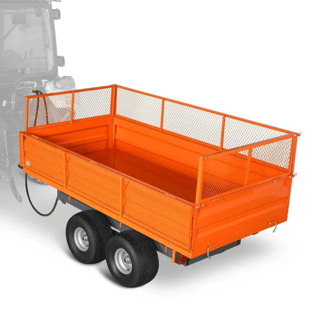 MechMaxx 2-Ton Capacity Heavy-Duty Dump Trailer, DT4X8W