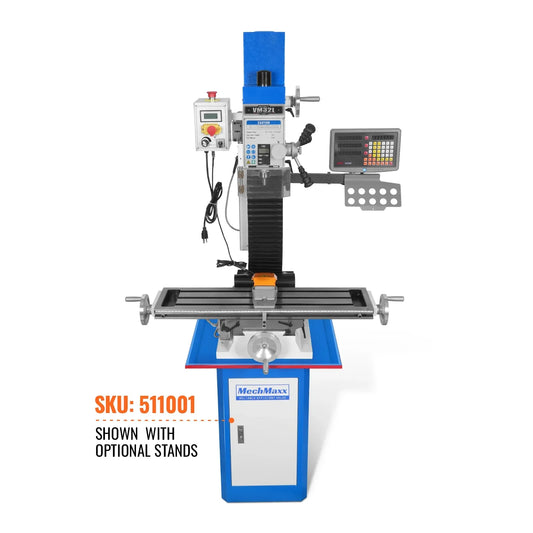 8-1/4"x33'' Industrial Benchtop Mill Drill Machine with DRO, Variable Speed, Brushless Motor, R8 Spindle, 2 HP, 110V, Compact Milling Drilling Tool for Garage Shop, DIY Metalworking without Stand VM32LD