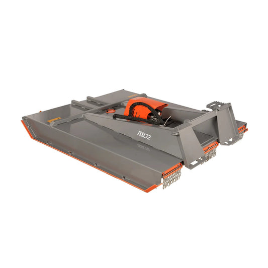 MechMaxx 72” Skid Steer Brush Cutter Rotary Mower Attachment ,15-25gal/min, JSSL72