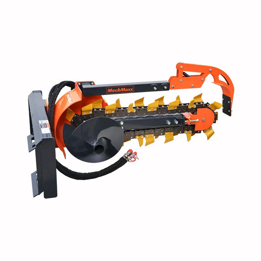 MechMaxx 38'' Trencher Skid Steer Attachment