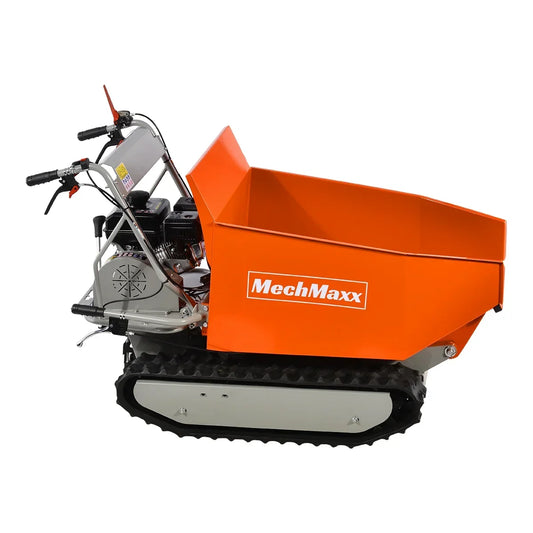 MechMaxx 1100Lbs Load Capacity Petrol Engine Powered Track Mini Dumper ,  D50MA