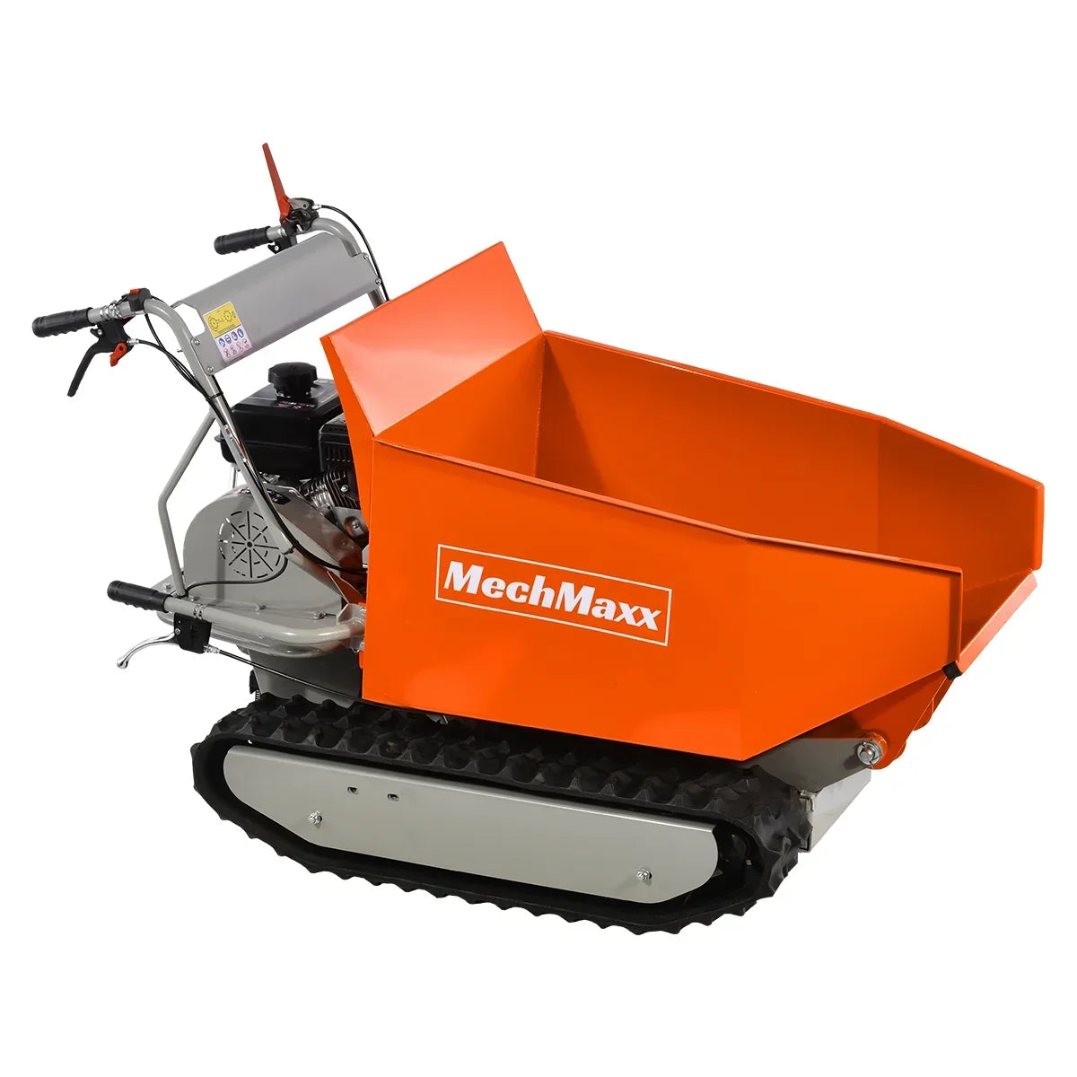 MechMaxx 1100Lbs Load Capacity Petrol Engine Powered Track Mini Dumper ,  D50MA