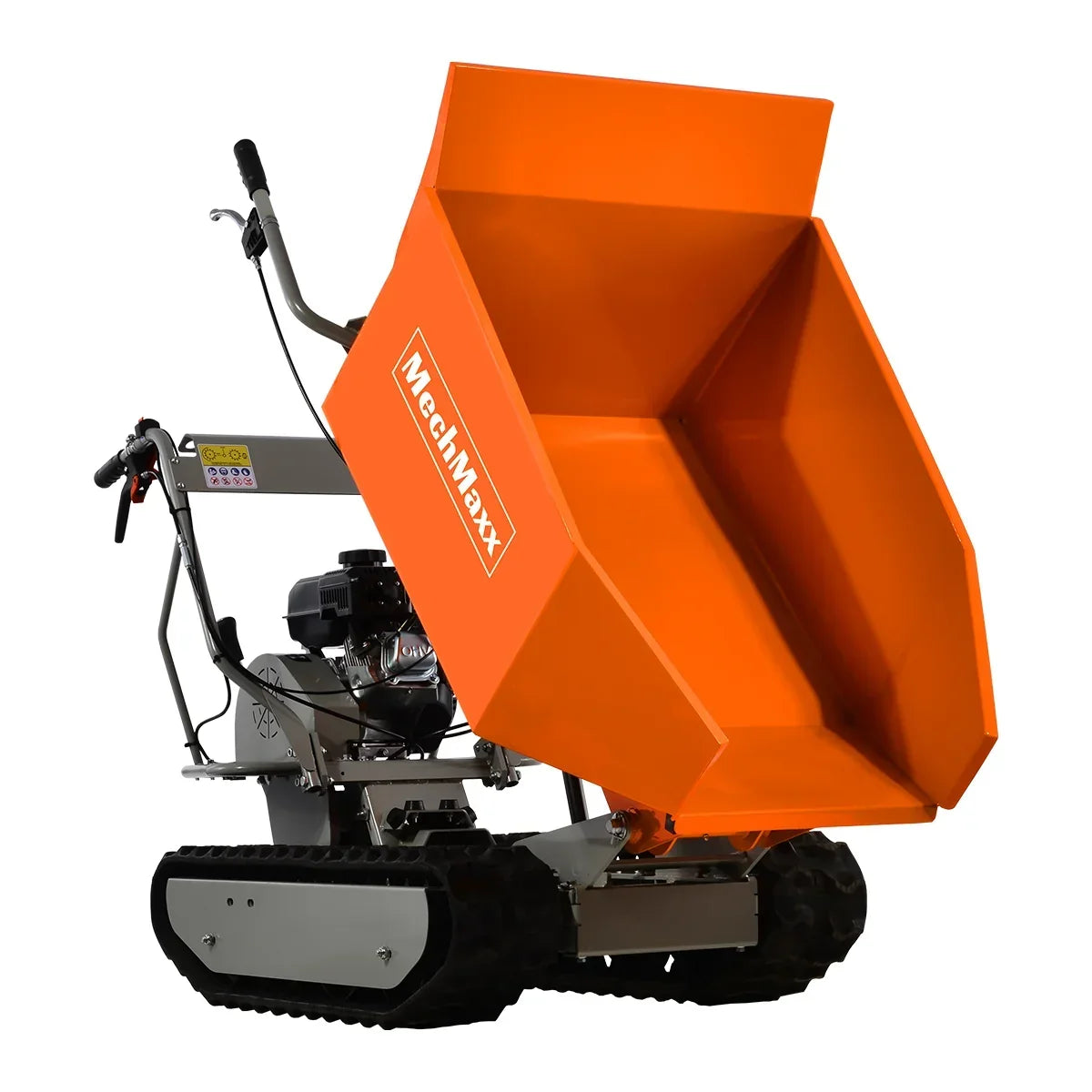 MechMaxx 1100Lbs Load Capacity Petrol Engine Powered Track Mini Dumper ,  D50MA
