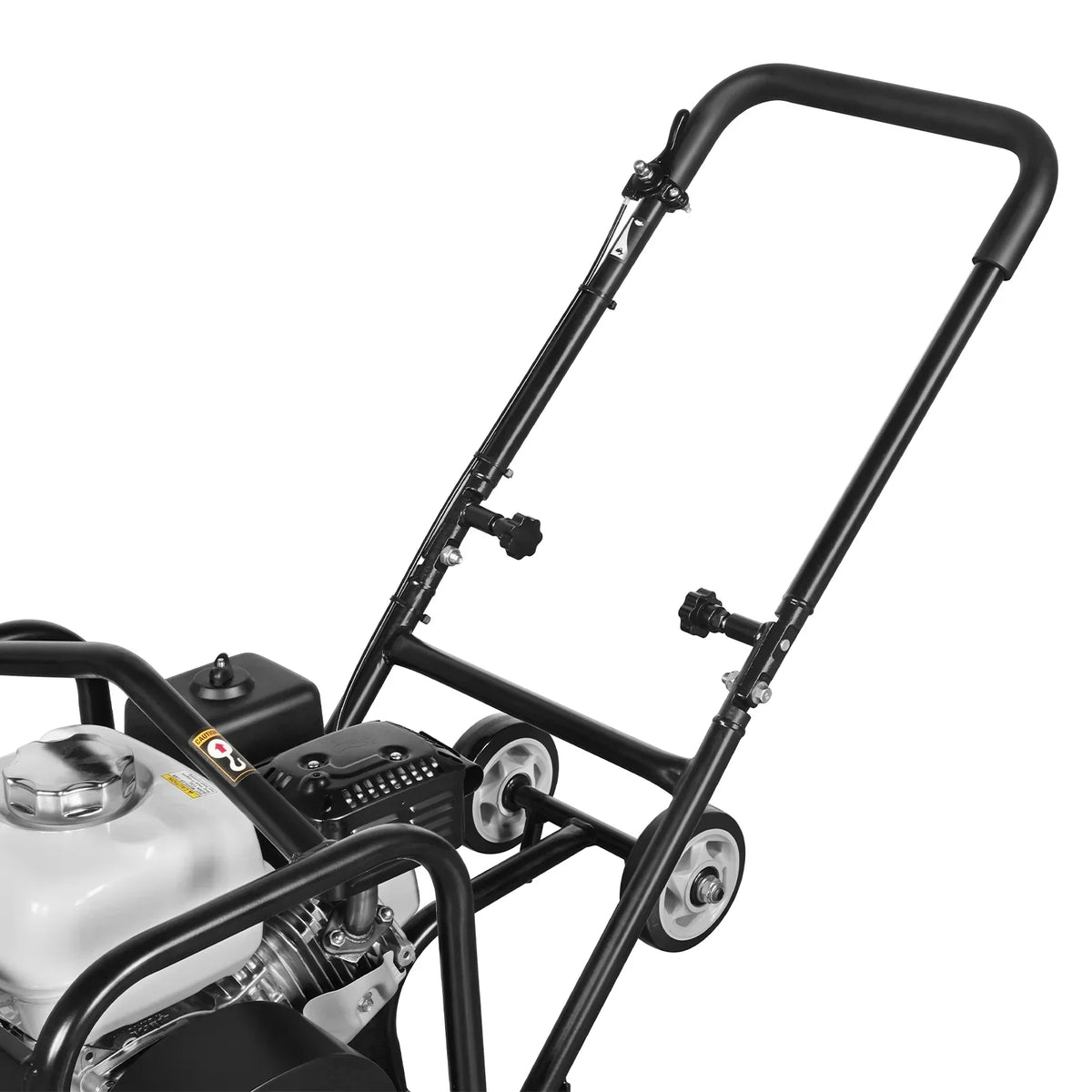 Honda GX160 Vibratory Plate Compactor with Wheel Kit, 3600 lb Centrifugal Force for Soil, Gravel, Asphalt and Paver Base, PC90H