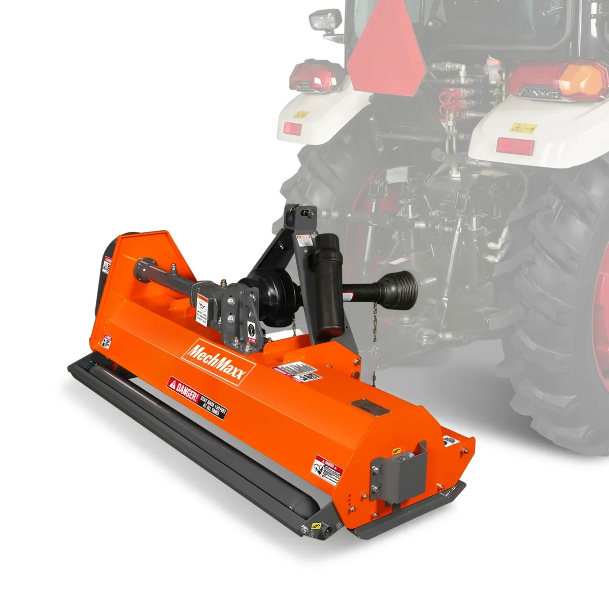 3-Point PTO Stump Grinder & 60'' PTO Flail Mower Bundle, SG24&EFS60