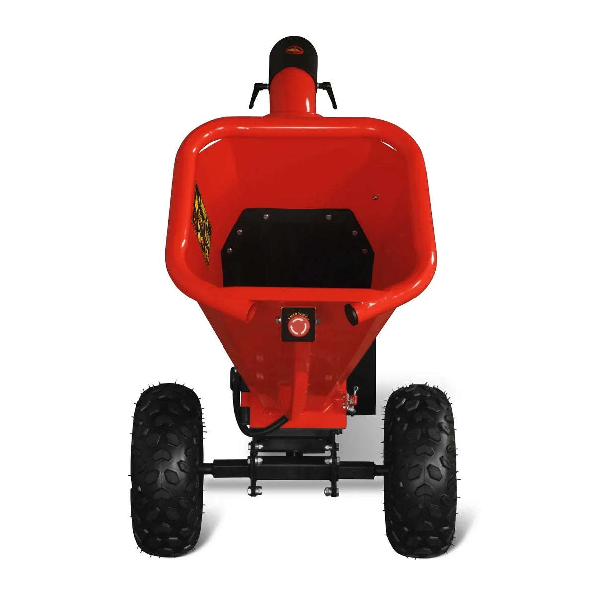 4 inch DUCAR 212cc 7hp Gas Engine Powered Wood Chipper with Towbar,  GS650