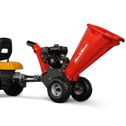 4 inch DUCAR 212cc 7hp Gas Engine Powered Wood Chipper with Towbar,  GS650