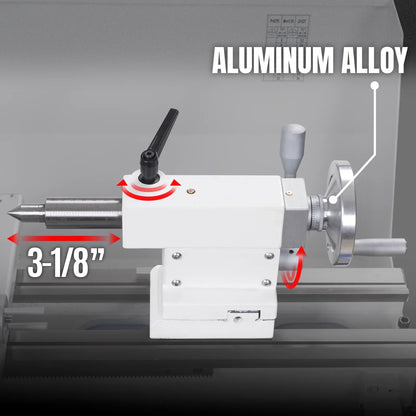 Metal Lathe Machine 11'' x 30'' High Precision Benchtop Brushless Motor 0-2000 RPM Variable Speed Metal Working Machine 2HP Small Lathe without Stand 1130V