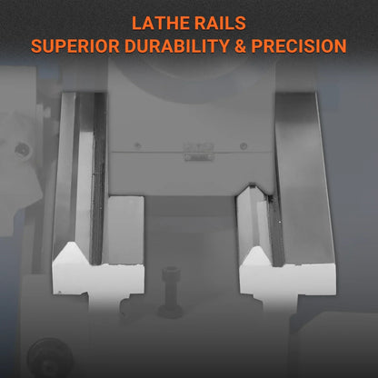 Metal Lathe Machine 11'' x 30'' High Precision Benchtop Brushless Motor 0-2000 RPM Variable Speed Metal Working Machine 2HP Small Lathe without Stand 1130V