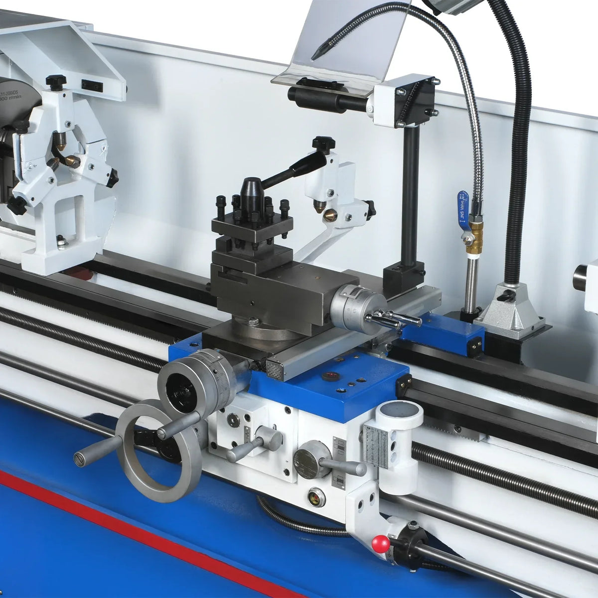Industrial Metal Lathe Machine with DRO 14' x 40'' High Precision 84-1850 RPM  Variable Speed Metal Working Machine 2HP Small Lathe with Stand 1440G
