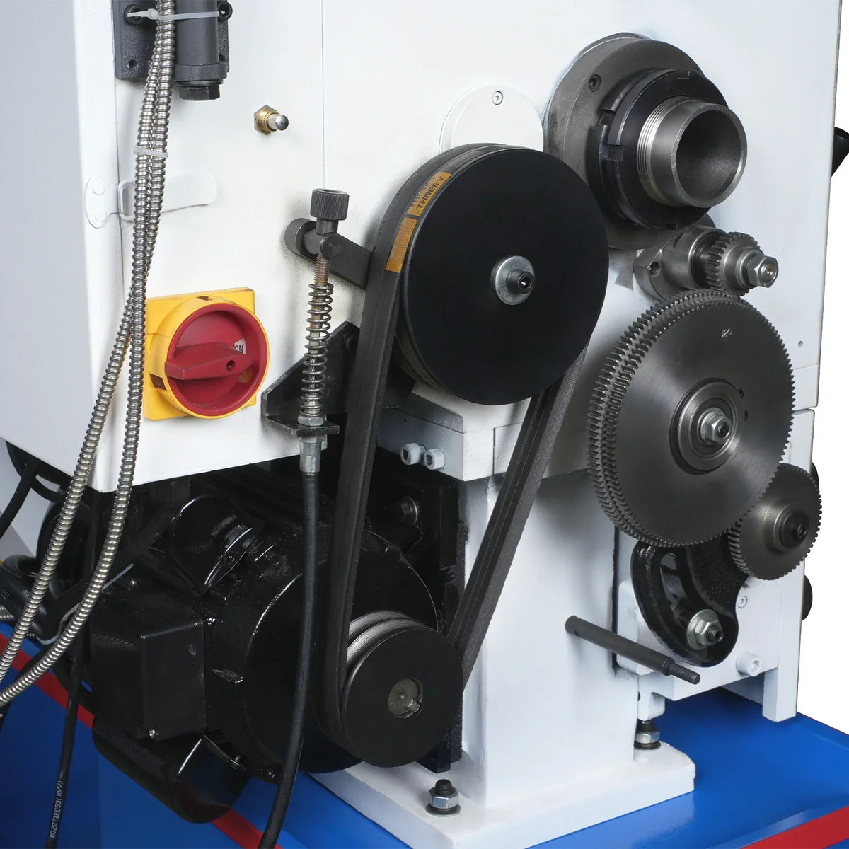 Industrial Metal Lathe Machine with DRO 14' x 40'' High Precision 84-1850 RPM  Variable Speed Metal Working Machine 2HP Small Lathe with Stand 1440G