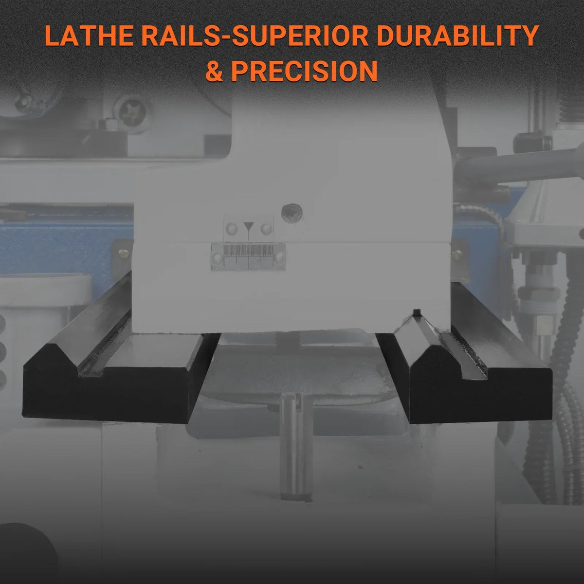 Industrial Metal Lathe Machine with DRO 14' x 40'' High Precision 84-1850 RPM  Variable Speed Metal Working Machine 2HP Small Lathe with Stand 1440G