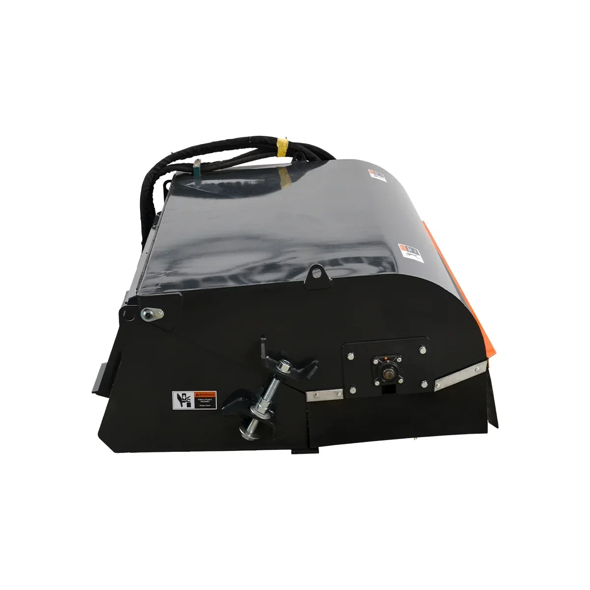 MechMaxx 72" Skid Steer Sweeper Pick Up Box Broom Attachment