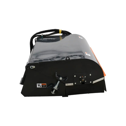 MechMaxx 72" Skid Steer Sweeper Pick Up Box Broom Attachment