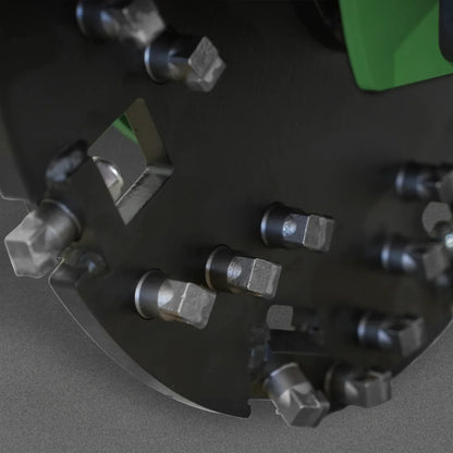 3-Point Hitch PTO Stump Grinder with 34 Carbide Teeth (PTO Shaft Included with Slip Clutch),  for 15-45HP Tractor; SG24.