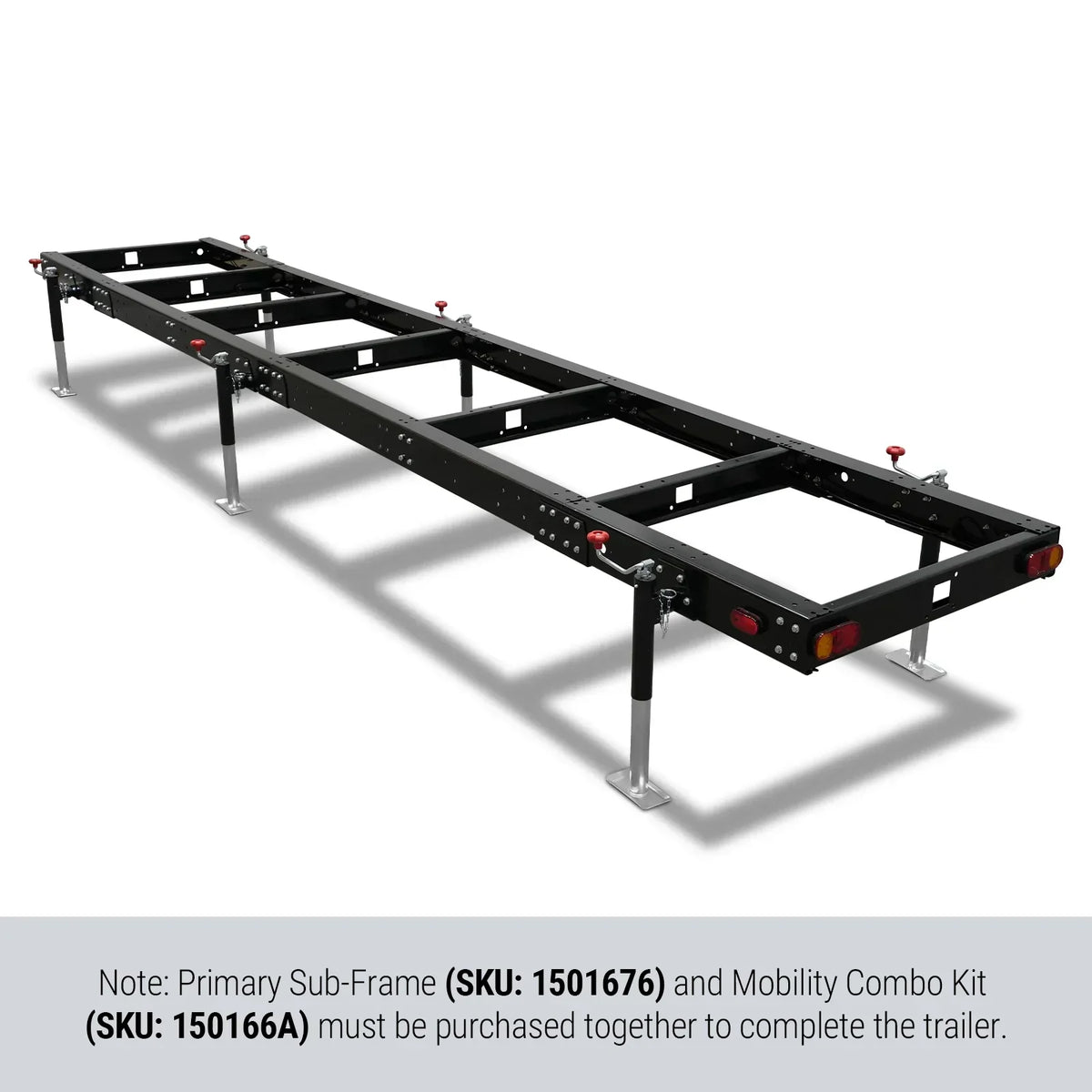 Primary Sub-Frame for SM-32 Trailer, 20' Track Length