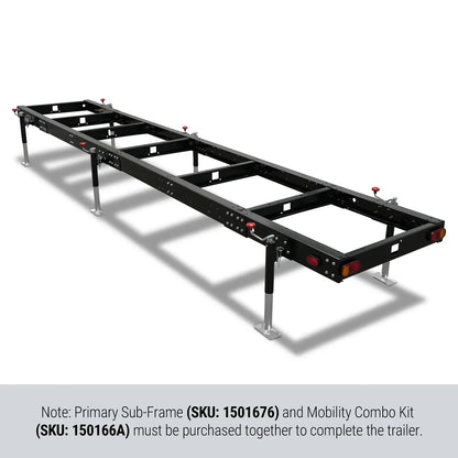 Primary Sub-Frame for SM-32 Trailer, 20' Track Length