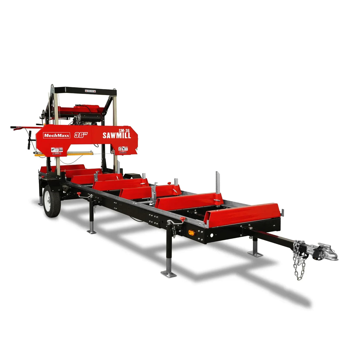 Tire; Trailer Hitch; Torsion Axle Combo Kit for SM-36 Trailer