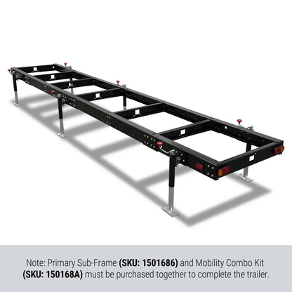 Primary Sub-Frame for SM-36 Trailer, 20' Track Length