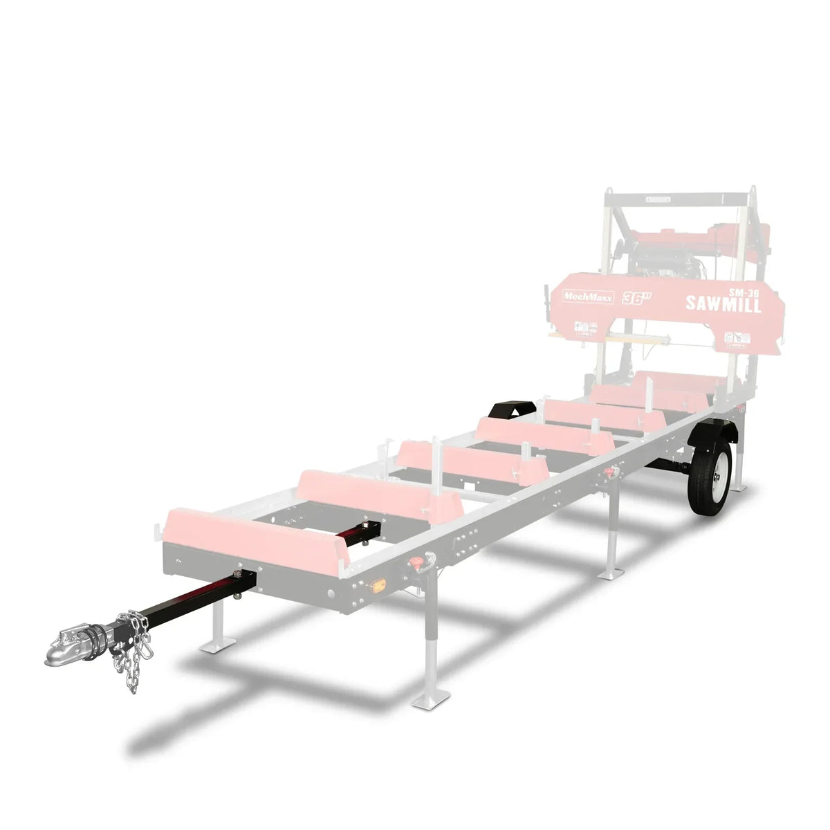 Tire; Trailer Hitch; Torsion Axle for SM-36MAX; SM-36HMAX Trailer