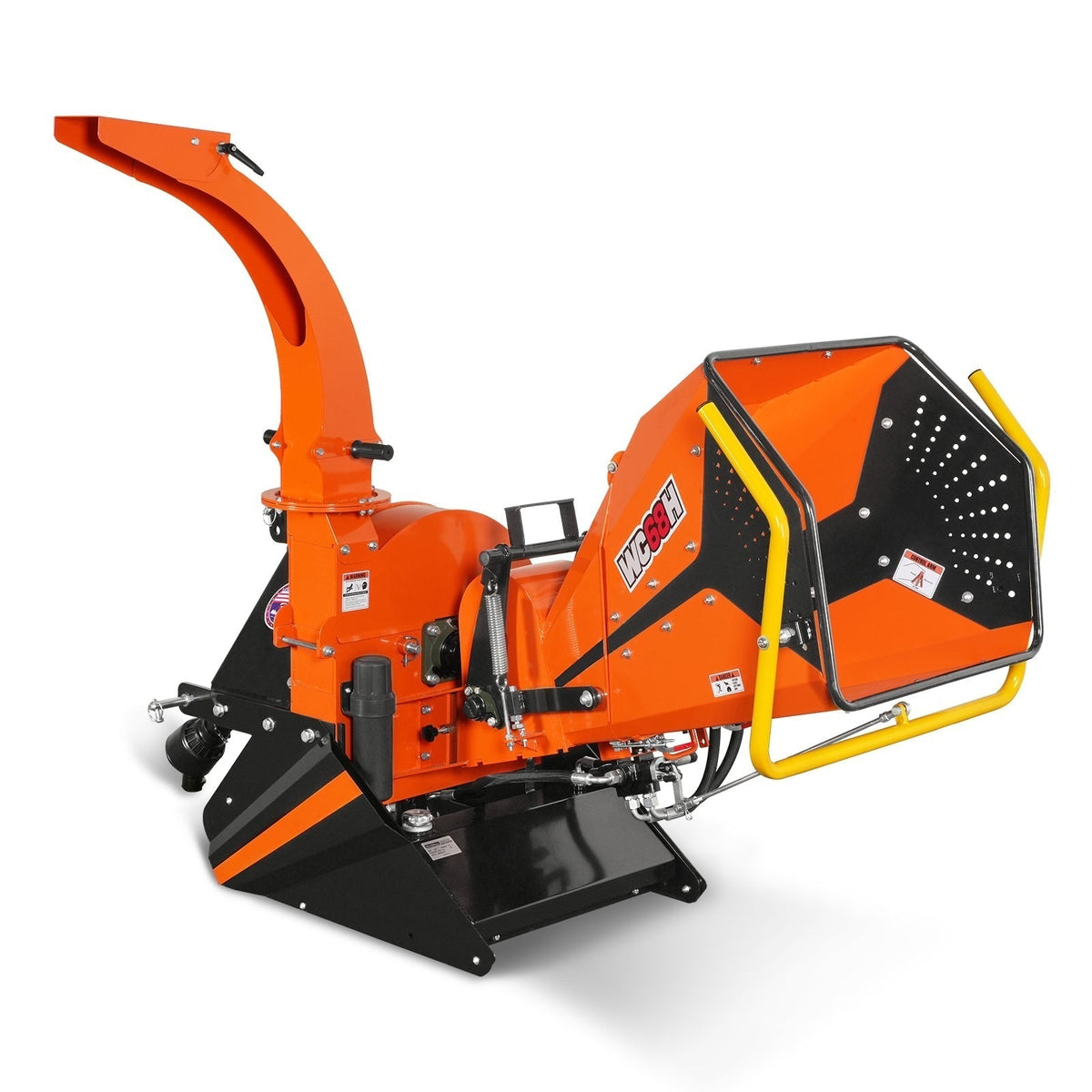 3-Point PTO Stump Grinder & 6",  3 Point Hydraulic PTO Wood Chipper Bundle, SG24PRO & WC68H
