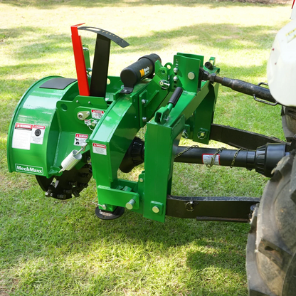 3-Point PTO Stump Grinder & Wood Chipper Bundle; SG24PRO; BX42S; Green
