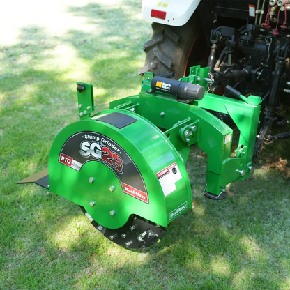 3-Point PTO Stump Grinder with 44 Carbide Teeth (PTO Shaft Included with Slip Clutch),  for 35-80HP Tractor,  SG28