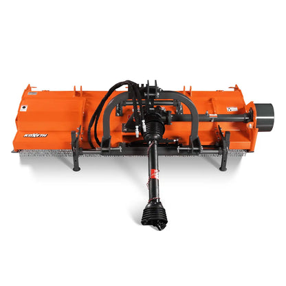 87" Heavy Duty PTO Flail Mower with Hydraulic Side Shift 3 Point 50-90 hp,  KDK87H