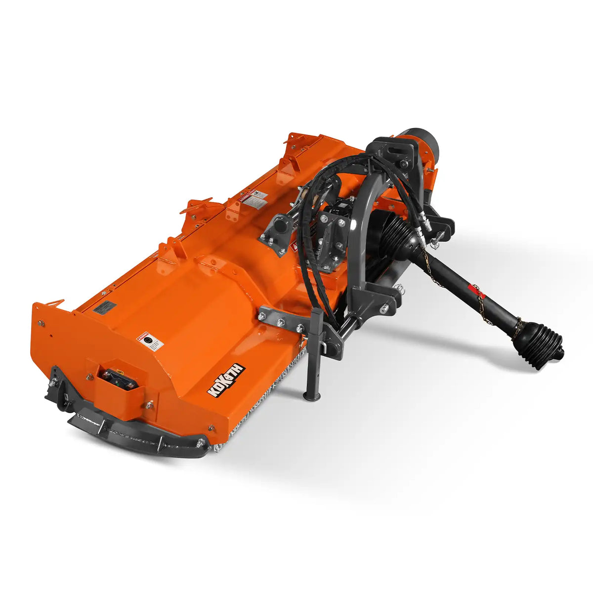 87" Heavy Duty PTO Flail Mower with Hydraulic Side Shift 3 Point 50-90 hp,  KDK87H