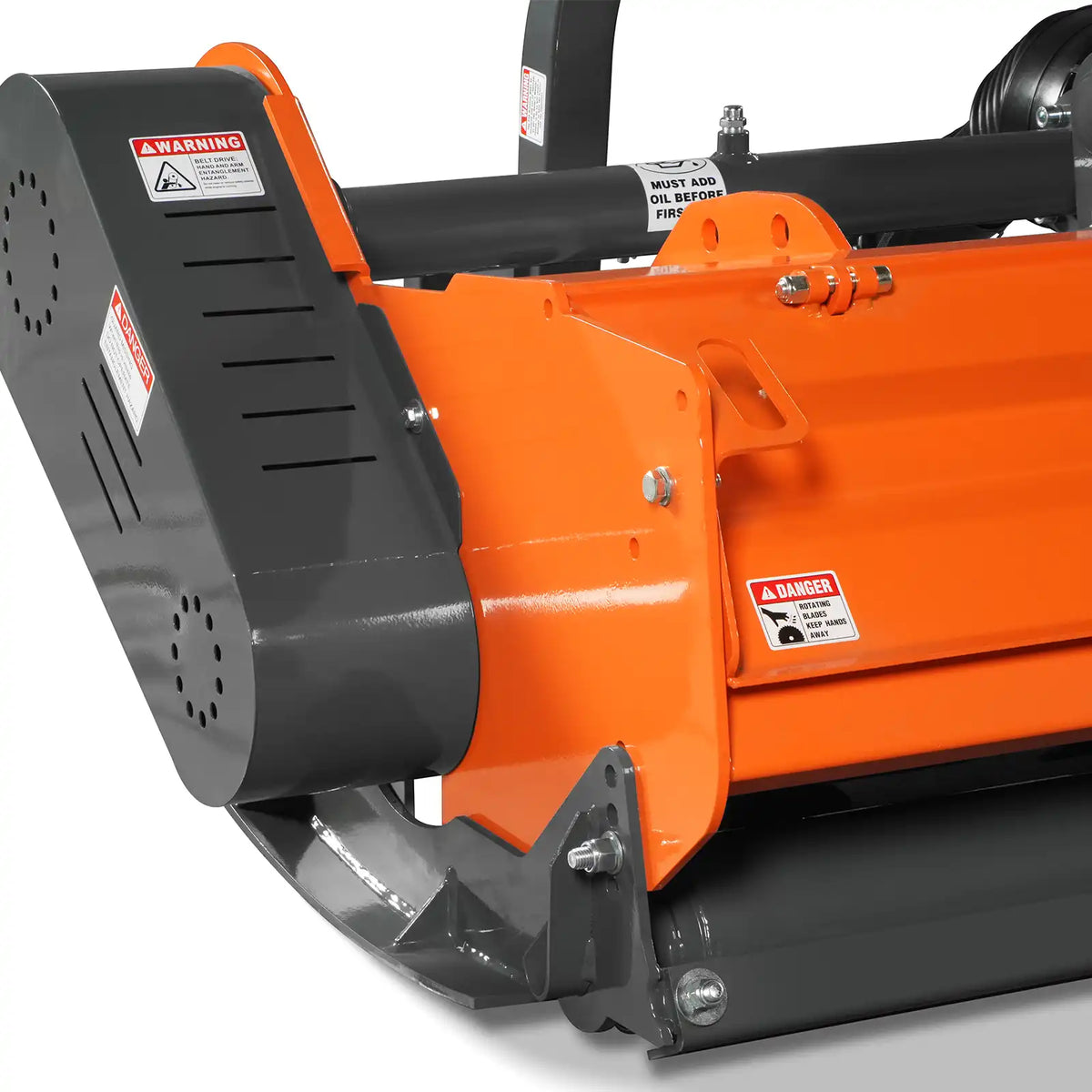 87" Heavy Duty PTO Flail Mower with Hydraulic Side Shift 3 Point 50-90 hp,  KDK87H