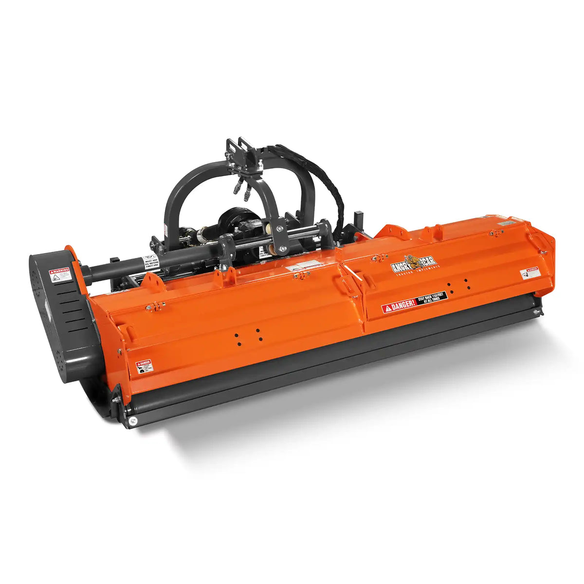 87" Heavy Duty PTO Flail Mower with Hydraulic Side Shift 3 Point 50-90 hp,  KDK87H