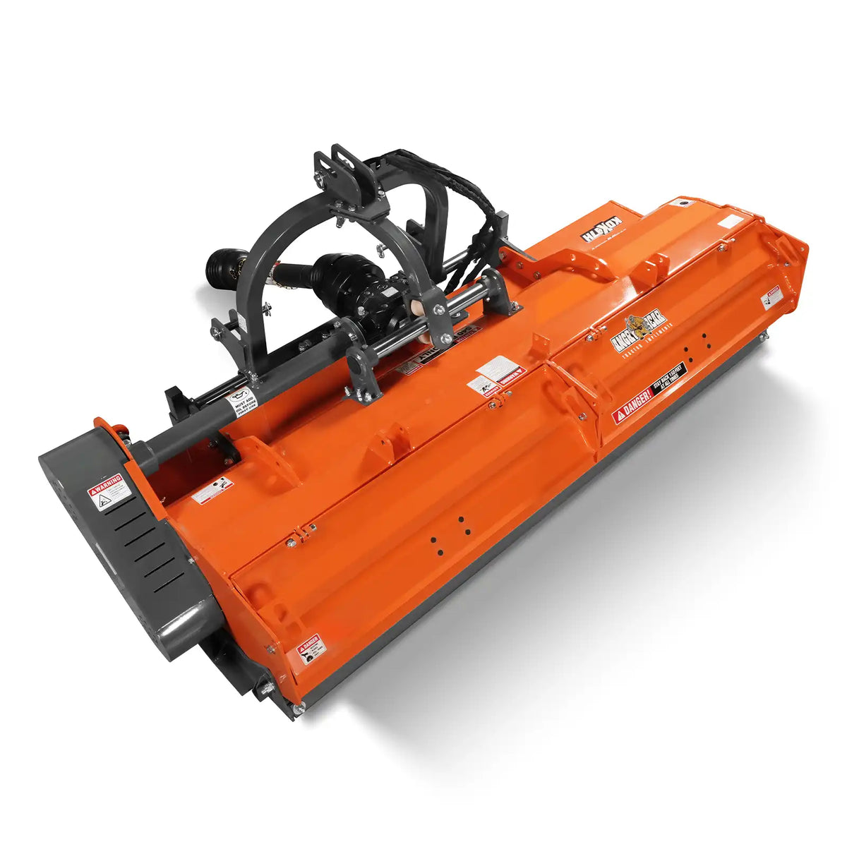 87" Heavy Duty PTO Flail Mower with Hydraulic Side Shift 3 Point 50-90 hp,  KDK87H