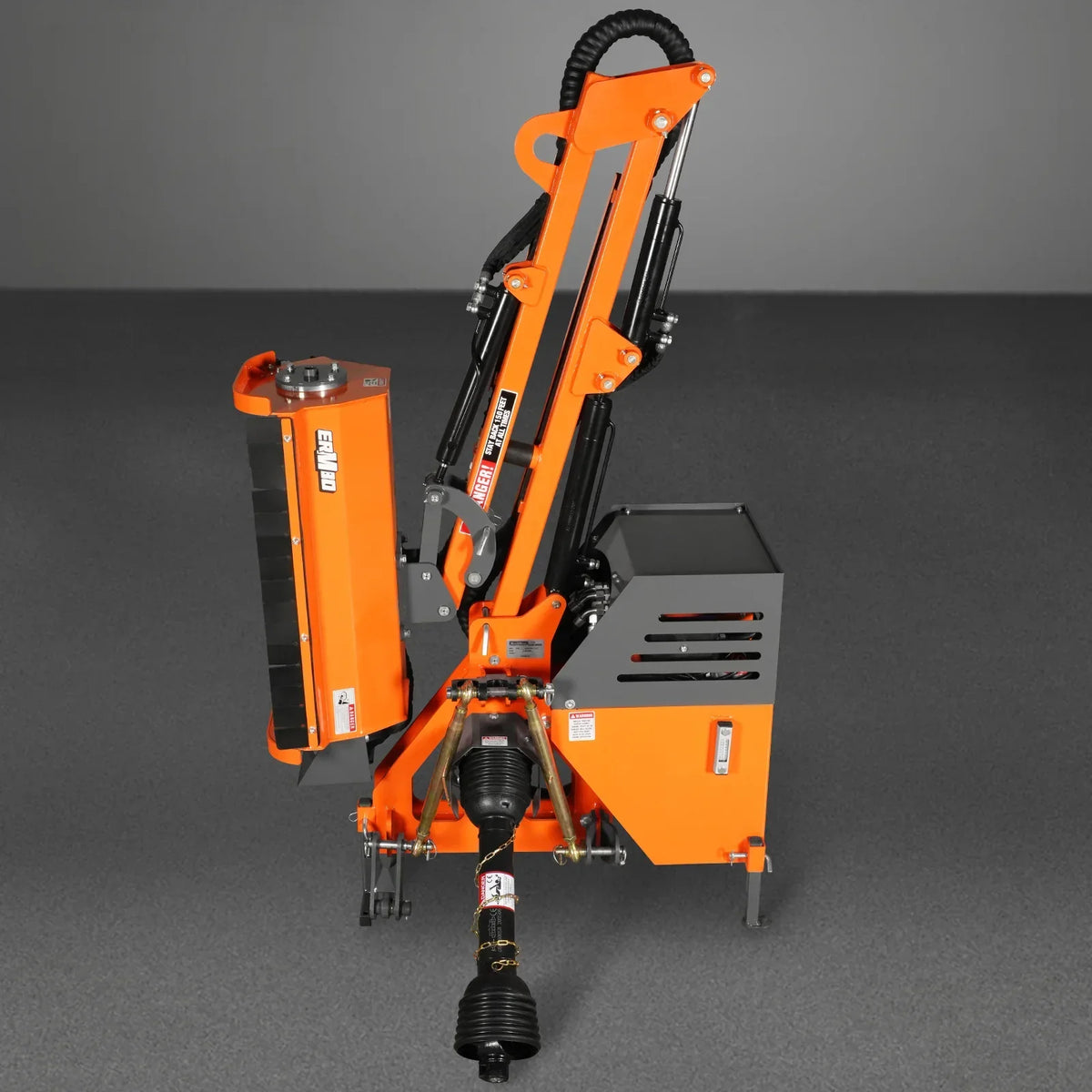 31.5" Remote Control Operation, Maximum Reach 11'2", 3-Point Boom Mower, 20-55HP, ERM80