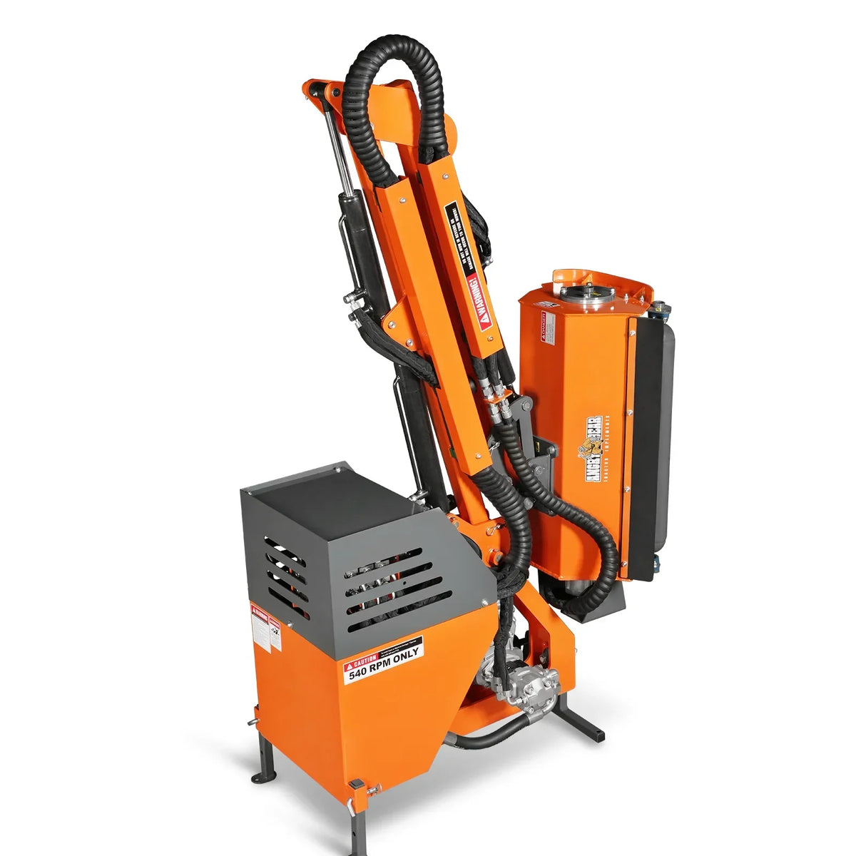31.5" Remote Control Operation, Maximum Reach 11'2", 3-Point Boom Mower, 20-55HP, ERM80