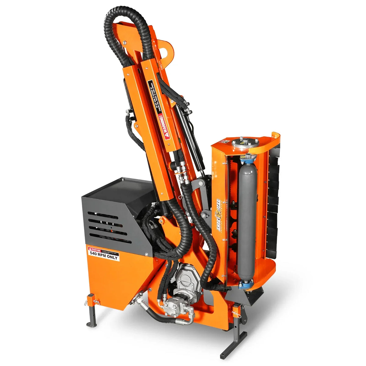 31.5" Remote Control Operation, Maximum Reach 11'2", 3-Point Boom Mower, 20-55HP, ERM80