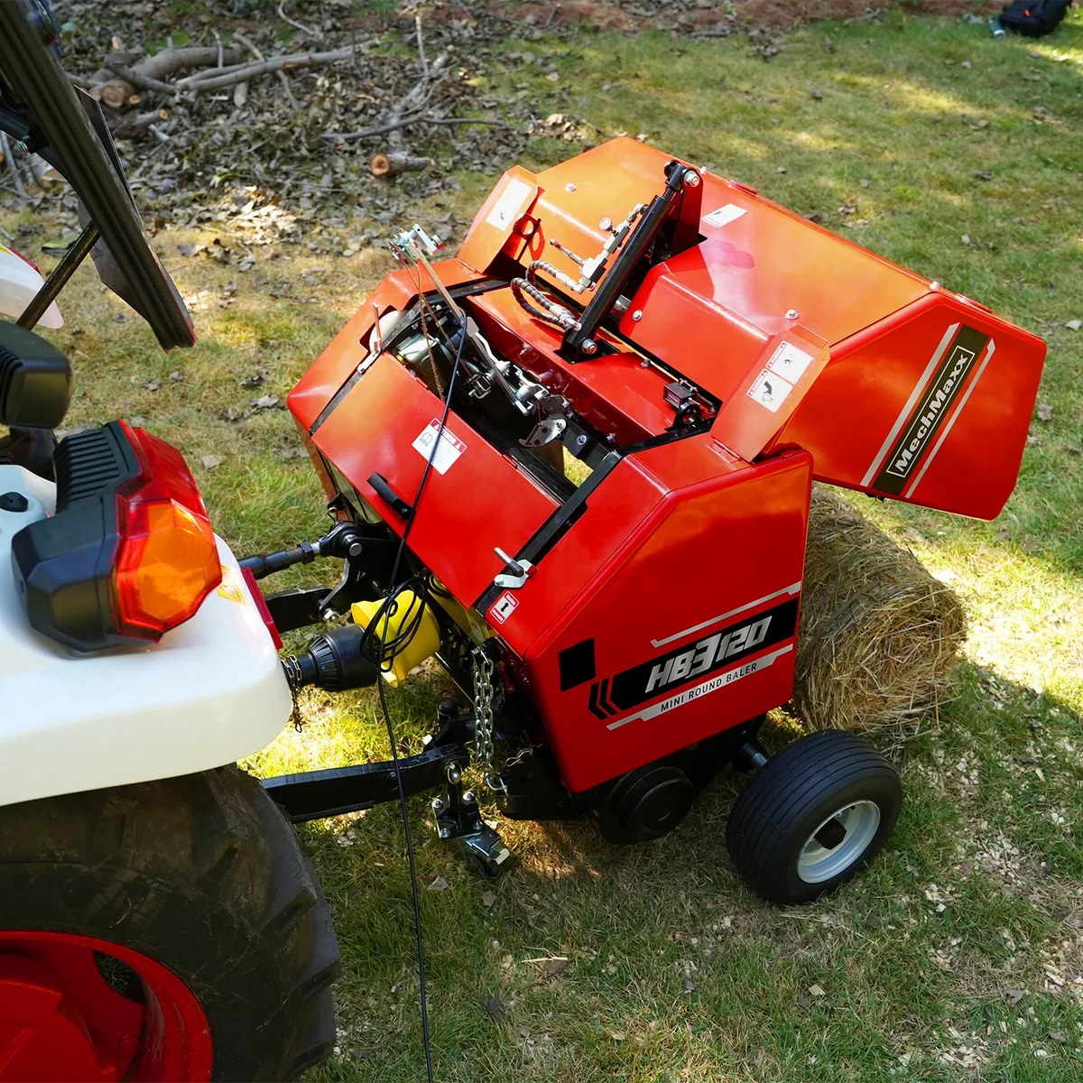 Hay Baler & Hay Rake Tedder & Disc Mower Bundle,  HB3120,  HT100,  DM8