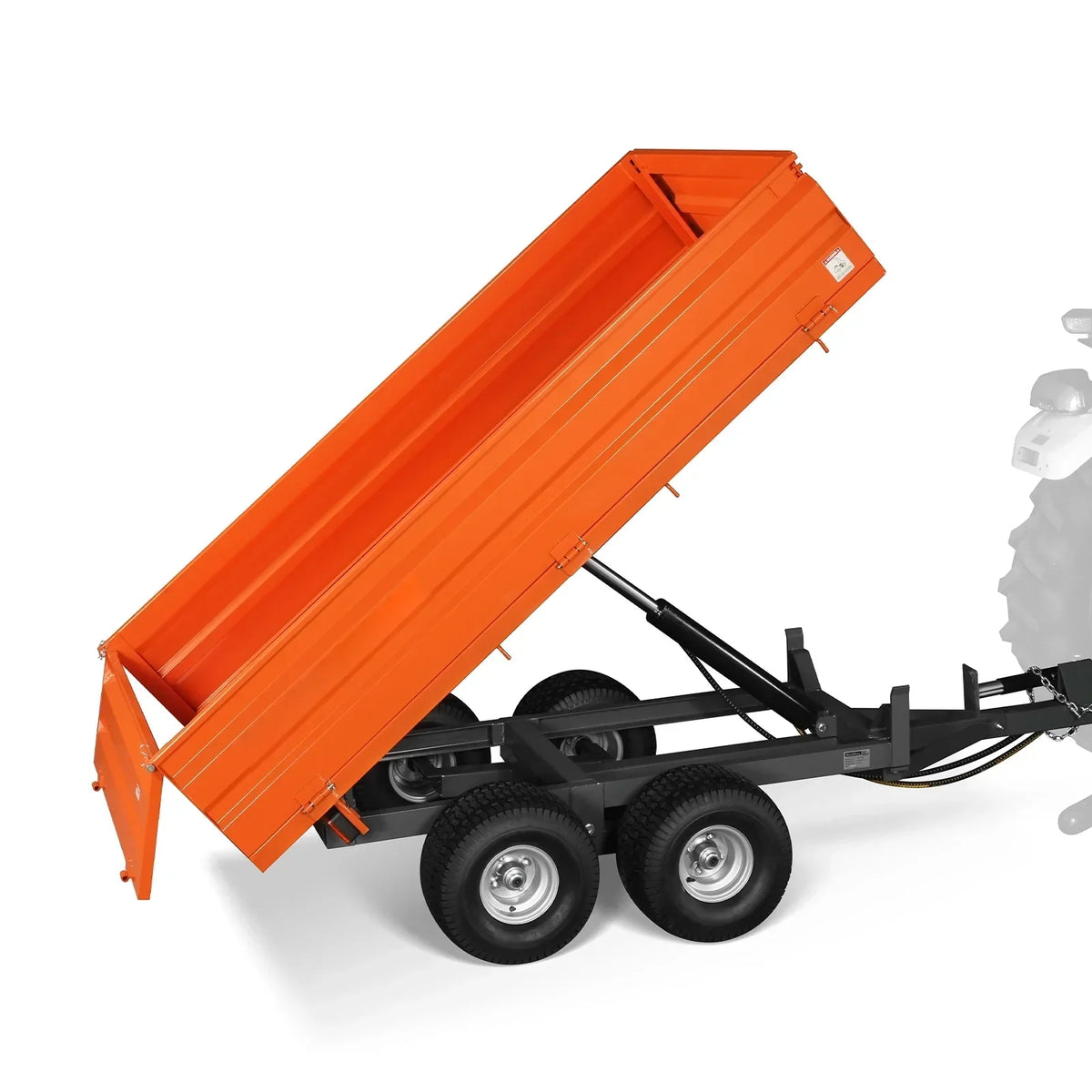 MechMaxx 2-Ton Capacity Heavy-Duty Dump Trailer,  DT4X8
